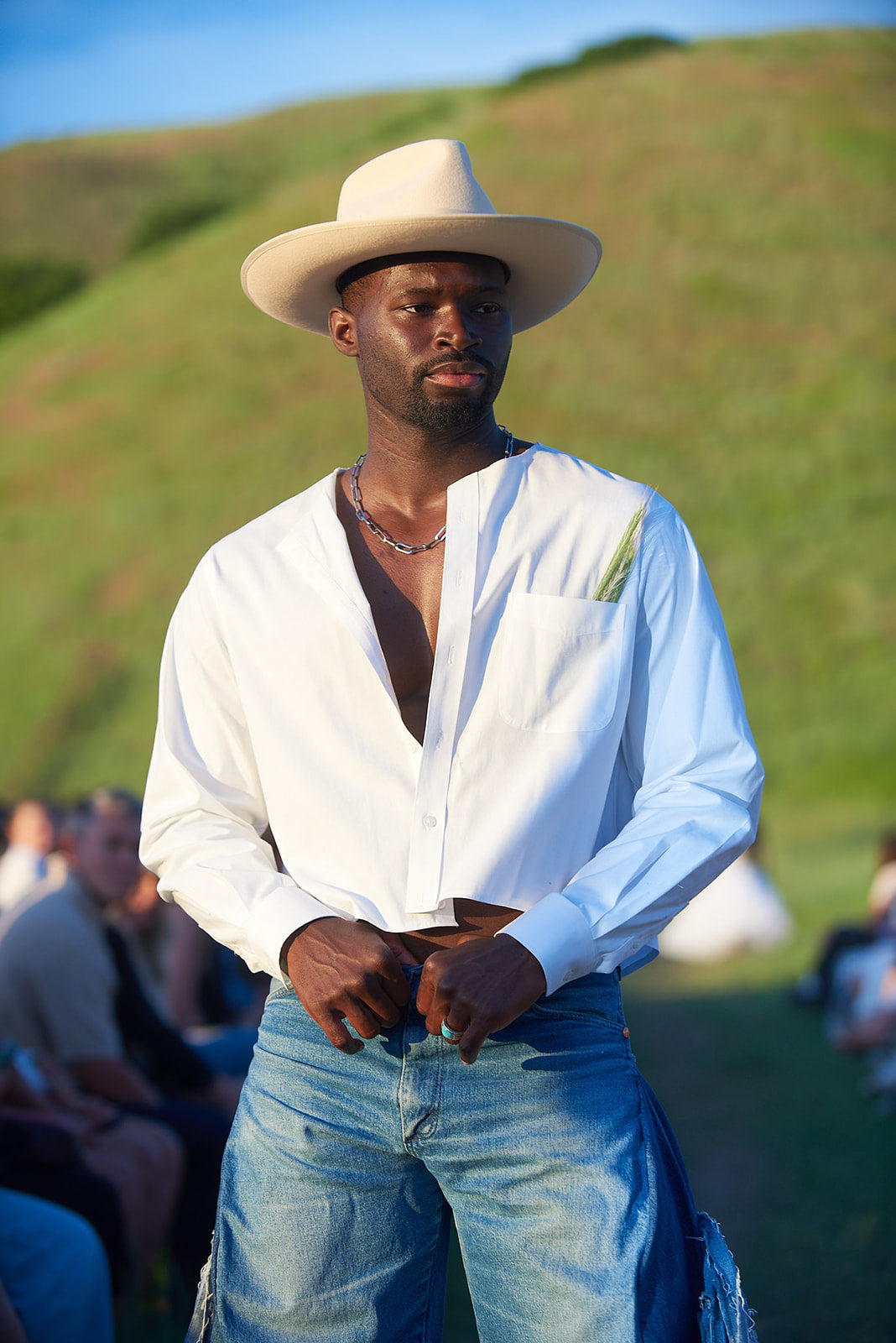 Kirk White Button Up