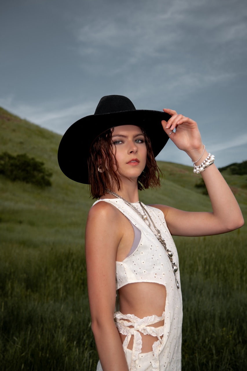 Mia Eyelet Dress