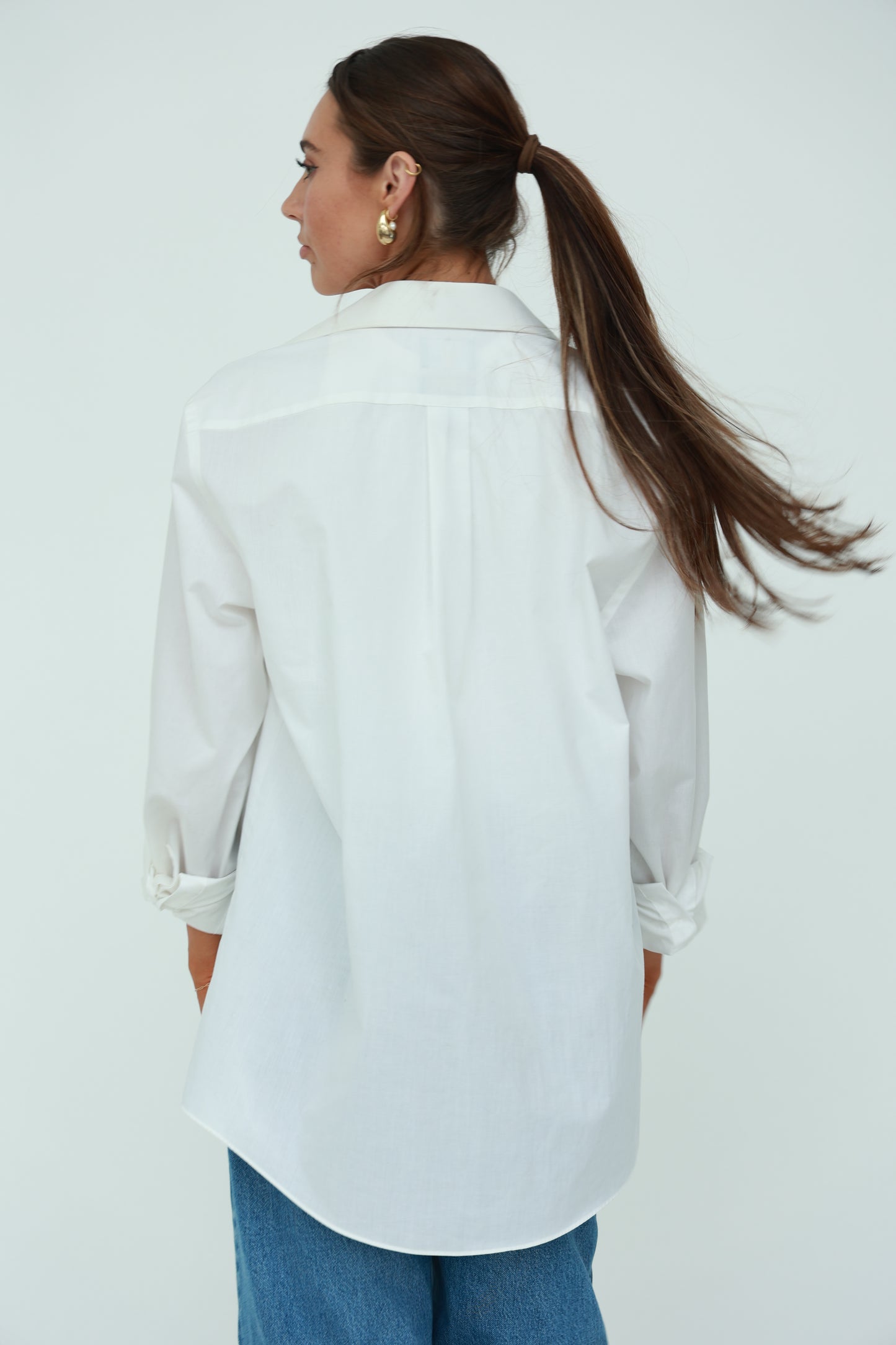 Basic White Button Up