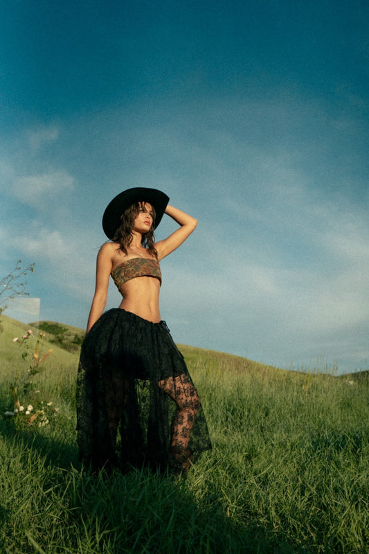 Scarlett Tapestry Tube Top